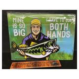 Metal sign