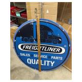 Metal Freight Liner sign