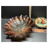 Bowl and plaque