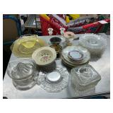 Miscellaneous glassware