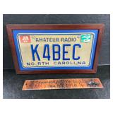 NC amateur radio tag