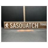 Metal sign