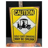 Metal sign