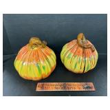 Ceramic pumpkins