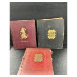 Vintage scrap books