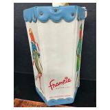 Francine doll case and contents