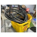 Mop bucket and hose
