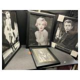 Marlyn Monroe,James Dean and Elvis pictures