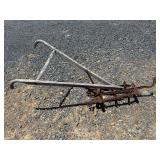 Antique horse drawn cultivator