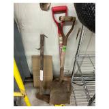 Axe and shovels
