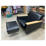 Chair and ottoman