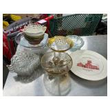 Miscellaneous glassware
