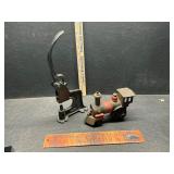 Cast Iron Train & Rivet Press