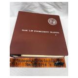 Basic law enforcement training book