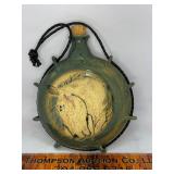 Pottery horse canteen by Annie 1999