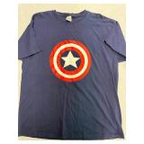 XL 1999 captain America t shirt