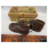 Vintage mother goose shoes and box