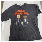 XL vintage torn Pulp Fiction shirt