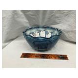 Large pottery bowl