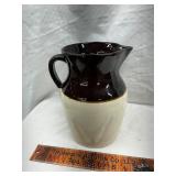 Pottery pitcher