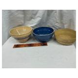 Vintage pottery bowls