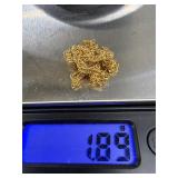 1.89 grams 14k gold scrap