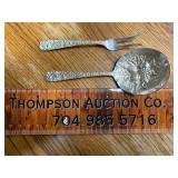 42.5 grams sterling silver Kirk & son flatware