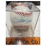 1997 Pete Rose signed baseball