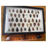 Arrowheads and case