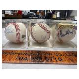 Andy Fox, Russ springer, cliff Floyd signatures