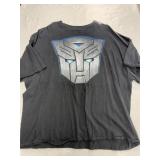 2xl transformers t shirt