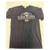 Large Harley Davidson hickory NC shirt