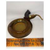 K&P Peterson pipe and ash tray