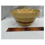 Antique pottery bowl