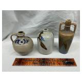 Pottery vases Jugtown and other
