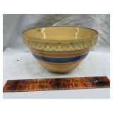 Antique pottery bowl