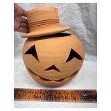 Terracotta jack-oï¿½-lantern
