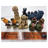 Vintage salt and pepper and other