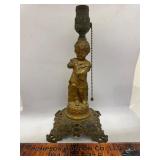 Antique figural lamp (no cord)