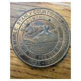 Albemarle stanly co centennial coin 1957