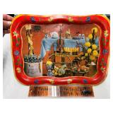 Vintage metal Coca Cola tray