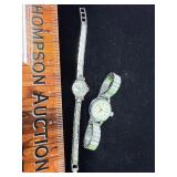 2 vintage ladies watches (untested)