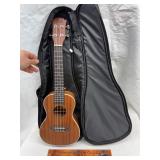 Ukulele with case