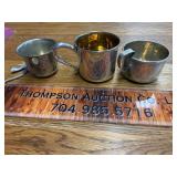 90.5 grams sterling silver cups