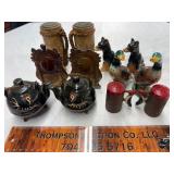 Vintage salt and pepper shakers
