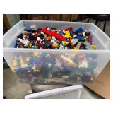 Large tote of legos