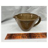 Pottery pitcher