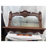 Vintage Home Interior shelf mirror