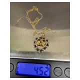 4.52 grams 10k gold (necklace broke)