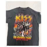 2000 Sz XL KISS farewell tour shirt